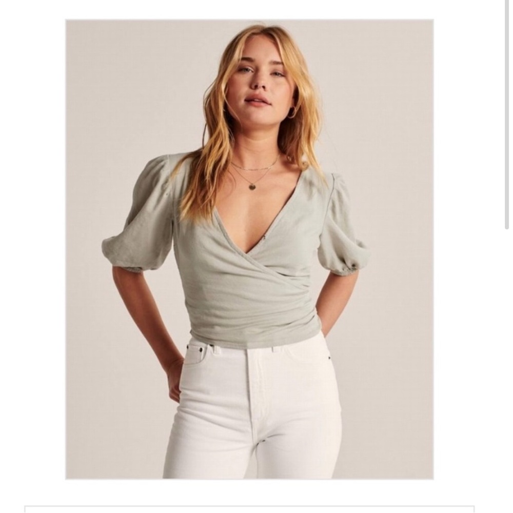 Abercrombie & Fitch Linen Blouse
